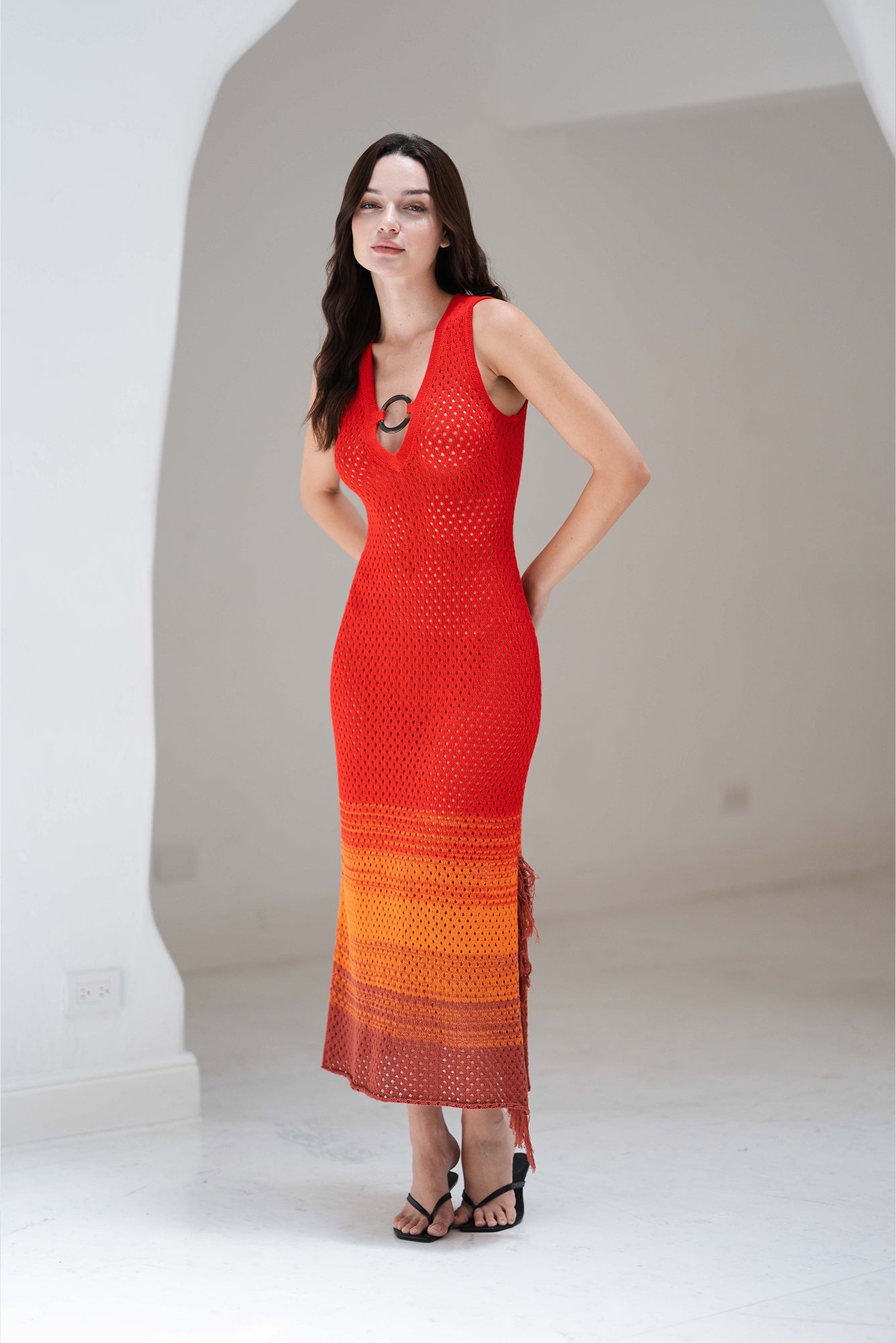 Mango Dress - Sunset