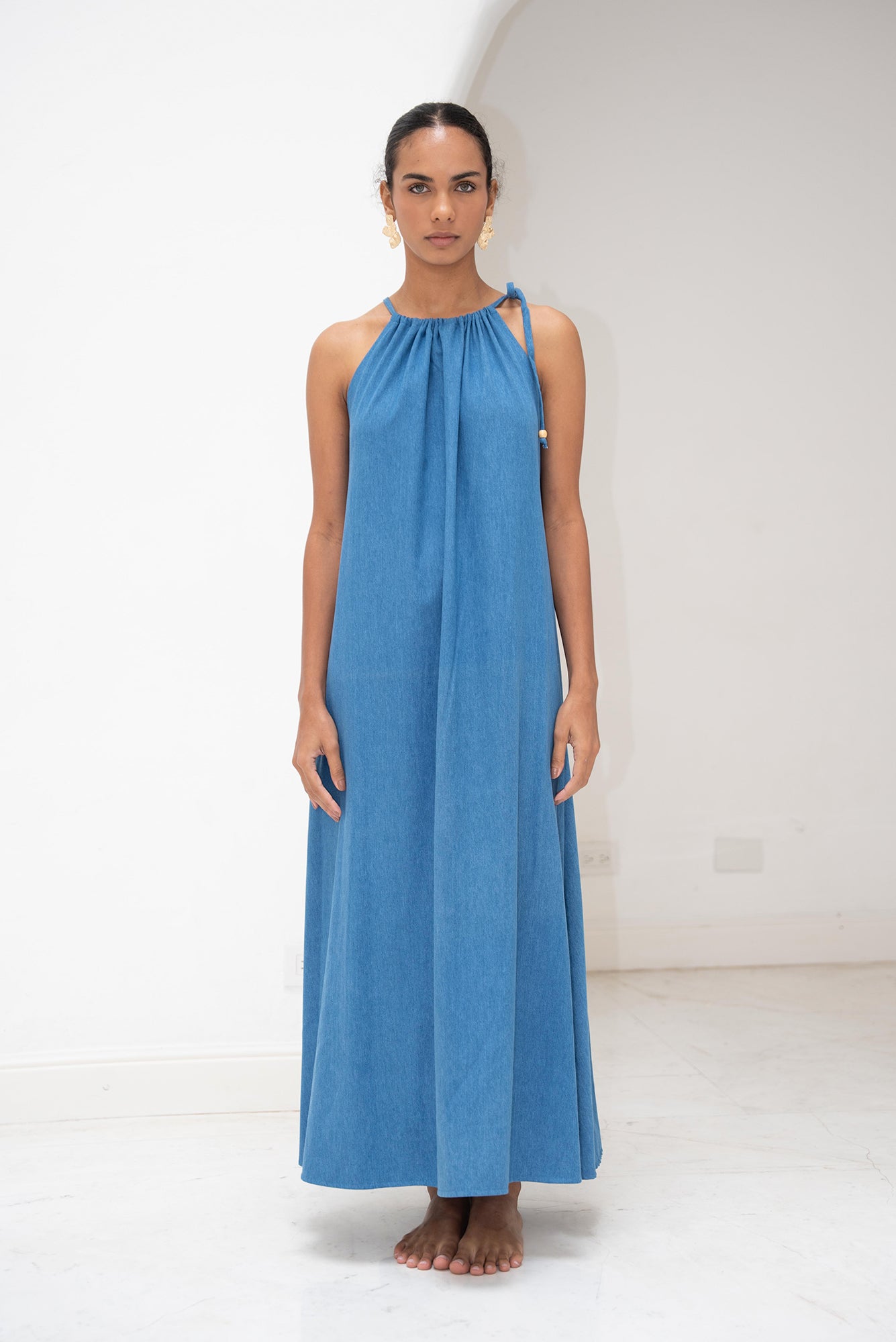 Brioche Dress - Denim