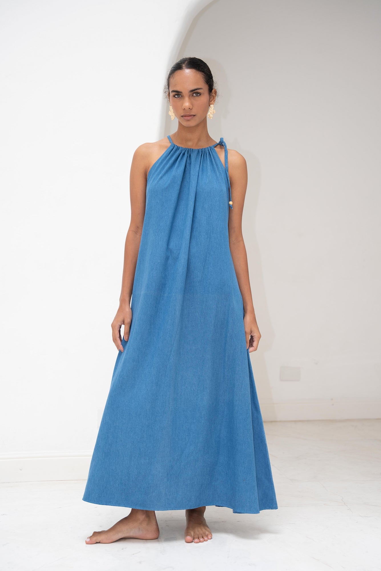 Brioche Dress - Denim