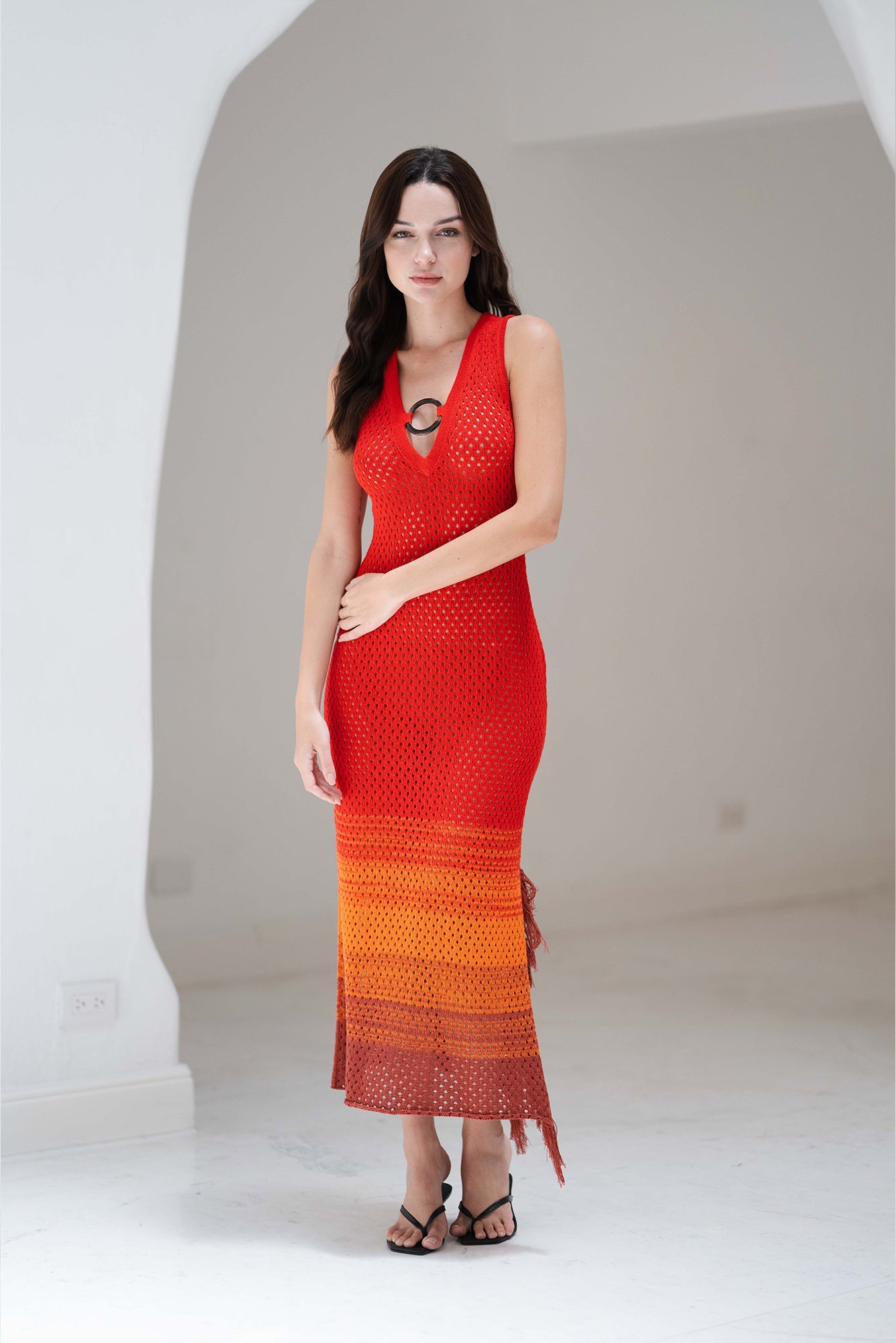 Mango Dress - Sunset