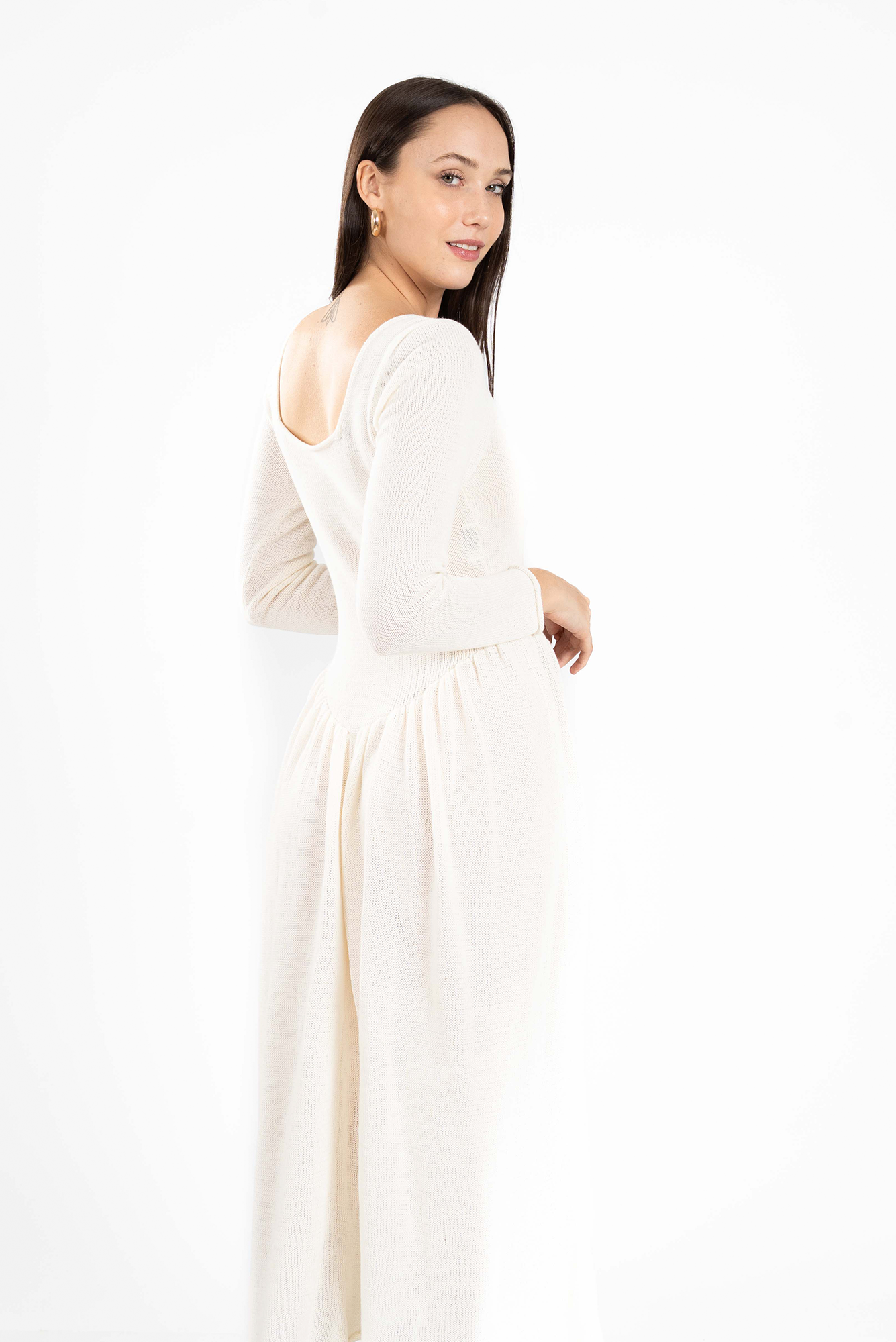 Lyra Dress - Cream