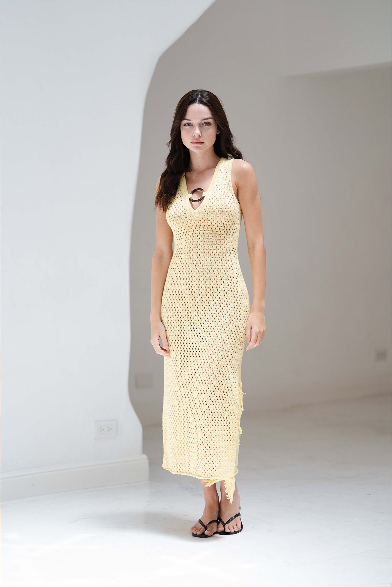 Mango Dress - Butter