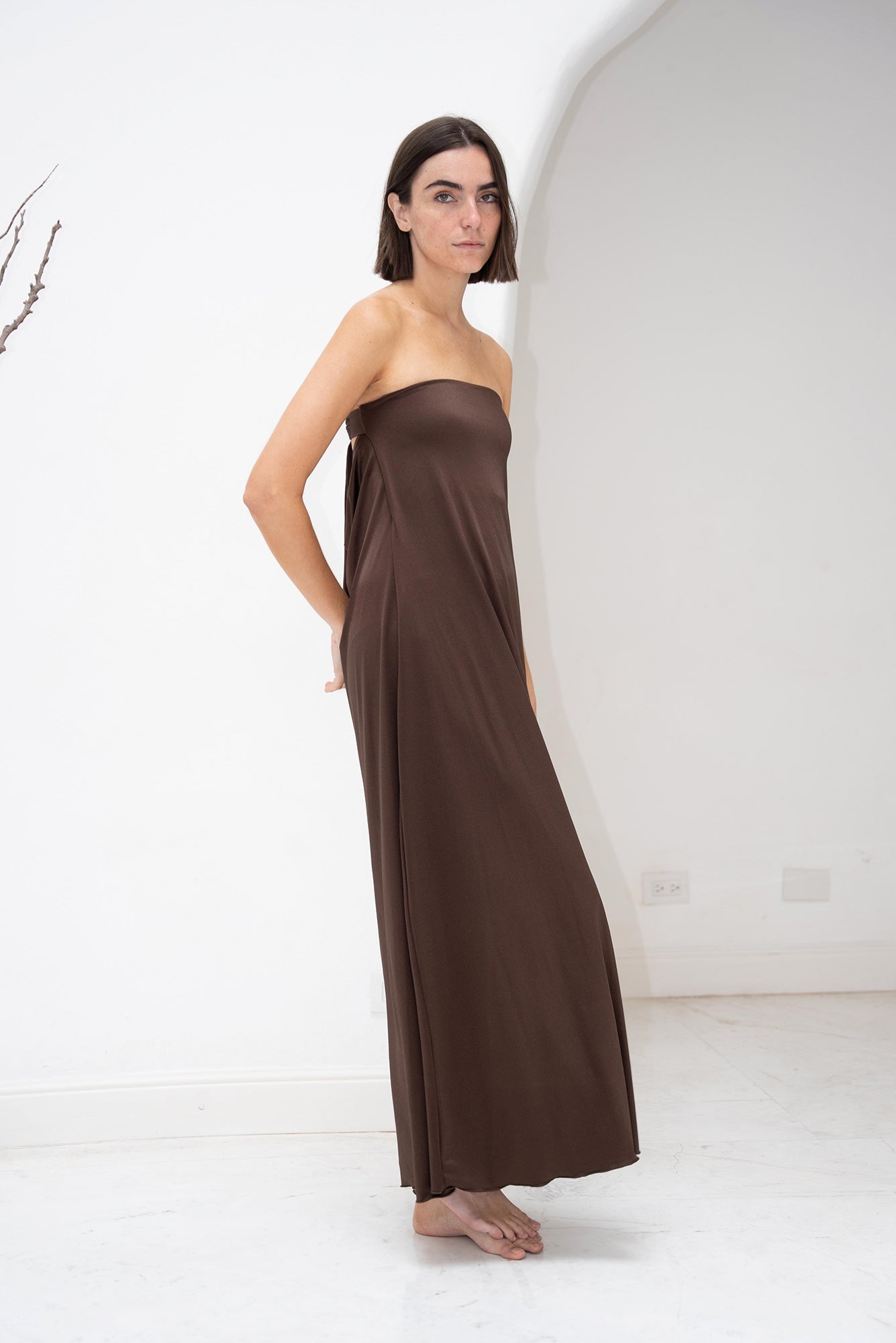 Chai Latte Dress - Hazelnut