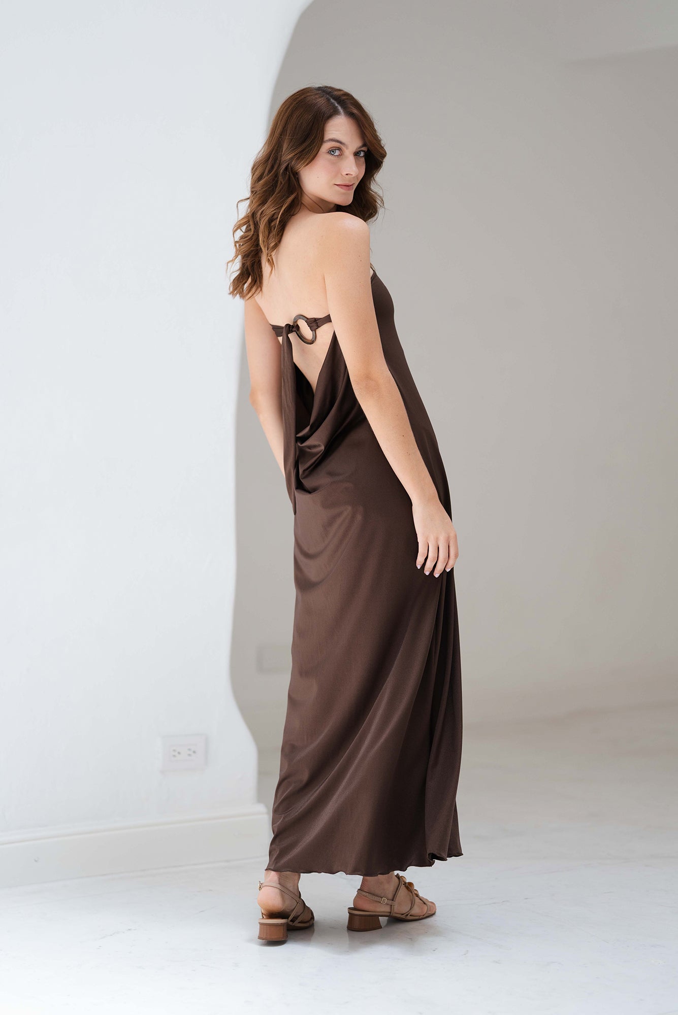 Chai Latte Dress - Hazelnut