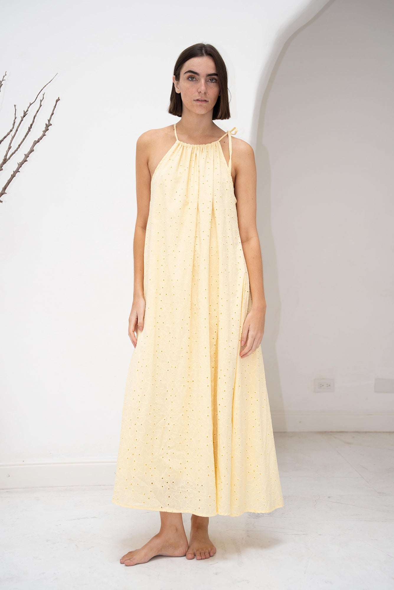 Brioche Dress - Butter