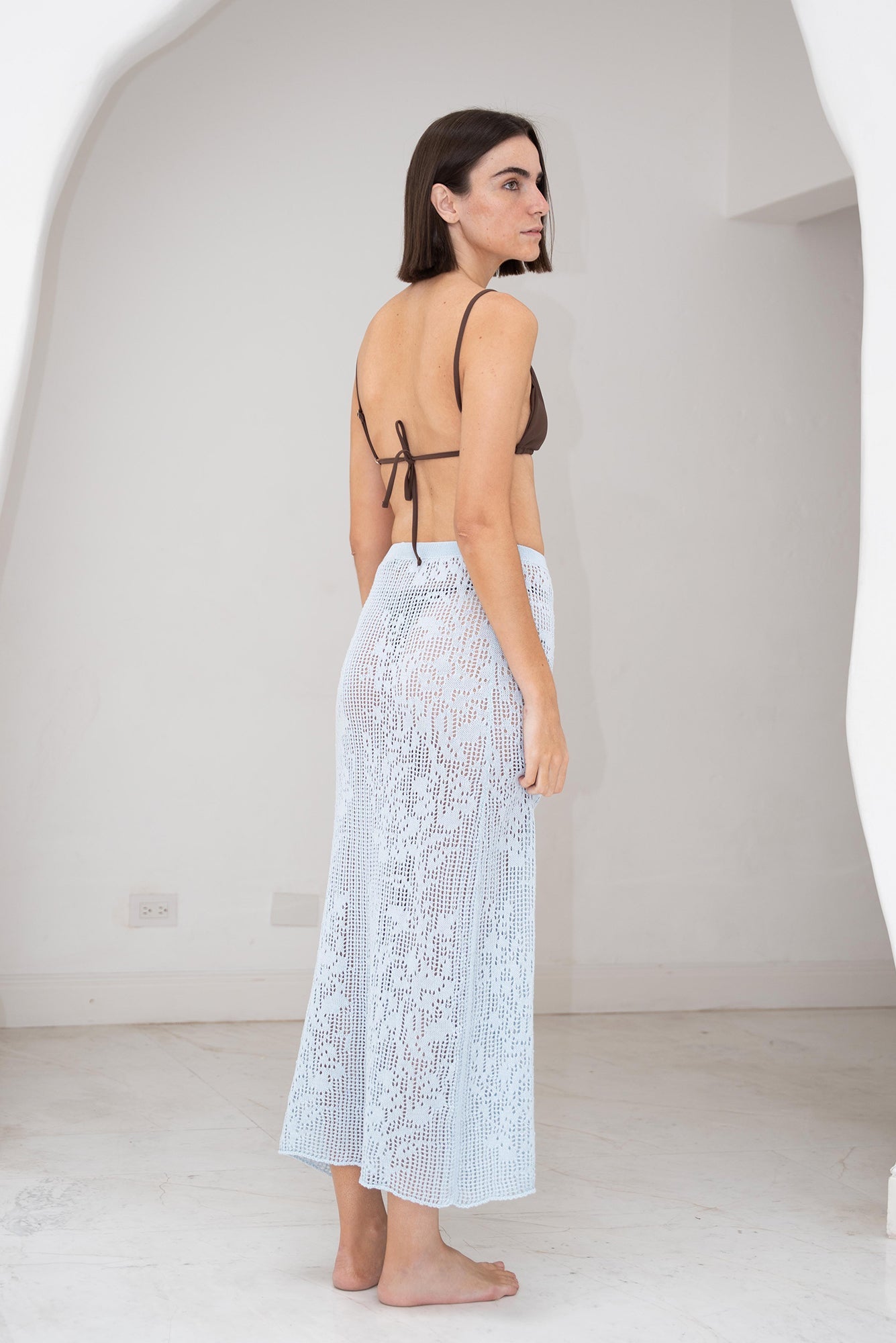 Cayena Skirt - Blueberry Milk