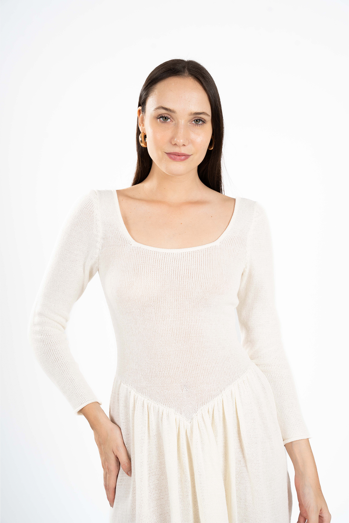 Lyra Dress - Cream