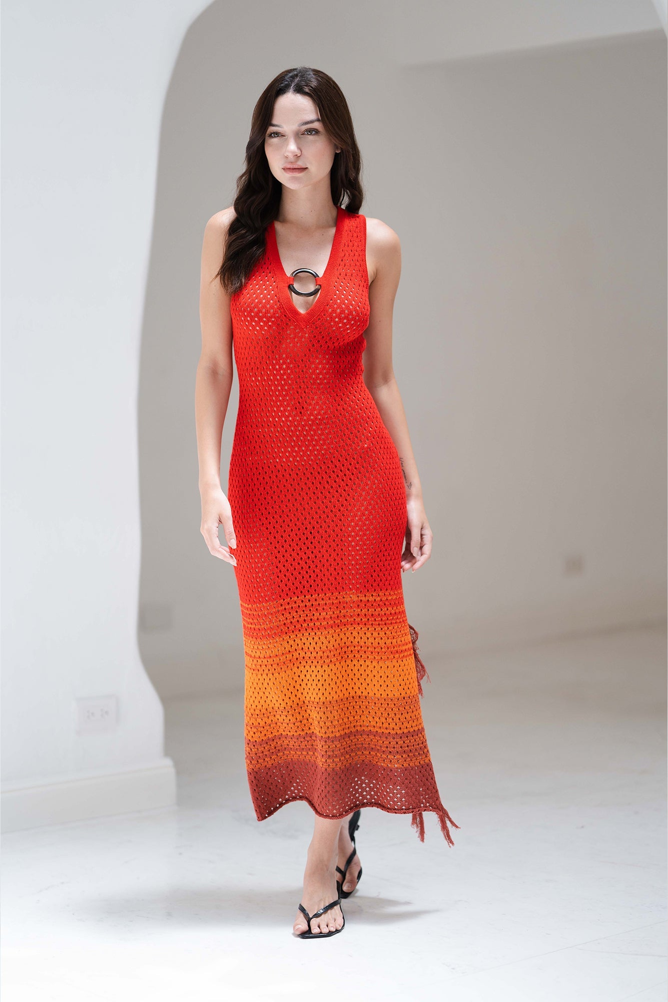 Mango Dress - Sunset