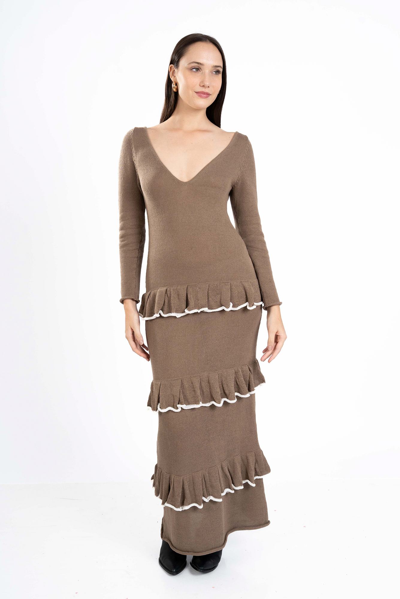 Orbit Dress - Capuccino